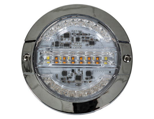 4 Inch Combination LED Stop/Turn/Tail, Backup, and Strobe Light