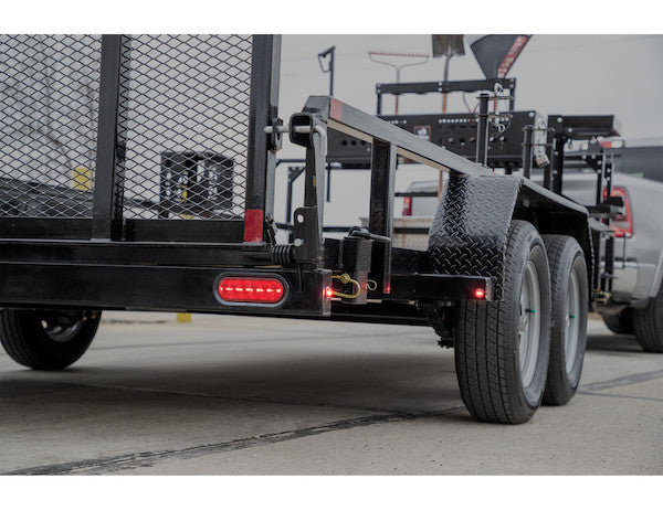 Load image into Gallery viewer, Passenger Side 5 Inch Box-Style LED Stop/Turn/Tail Light for Trailers Under 80 Inches Wide
