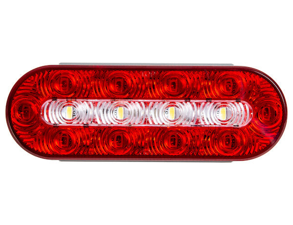 Load image into Gallery viewer, 6 Inch Oval LED Combination Stop/Turn/Tail and Backup Light (Light Only)
