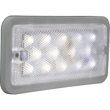 Load image into Gallery viewer, 5.8 Inch Rectangular LED Interior Dome Light with Remote Switch
