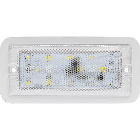 Load image into Gallery viewer, 5.8 Inch Rectangular LED Interior Dome Light with Remote Switch
