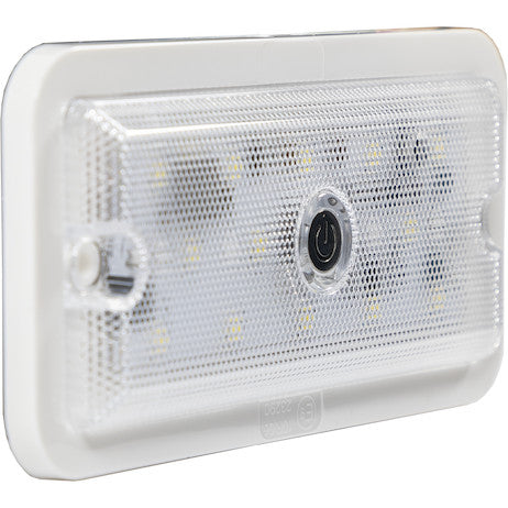 Load image into Gallery viewer, 5.8 Inch Rectangular LED Interior Dome Light with Built-In Switch

