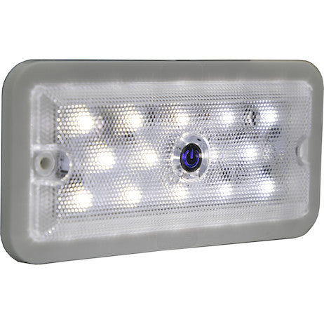 Load image into Gallery viewer, 5.8 Inch Rectangular LED Interior Dome Light with Built-In Switch

