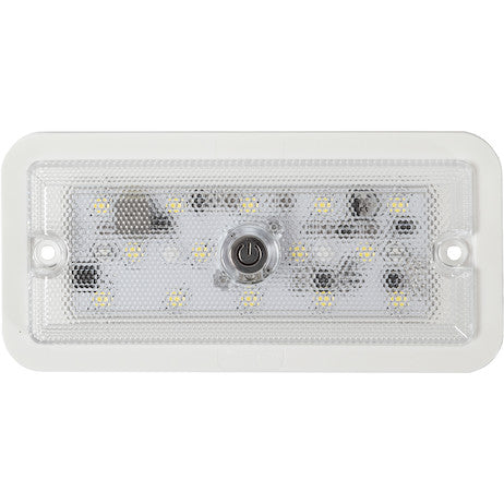 5.8 Inch Rectangular LED Interior Dome Light with Built-In Switch