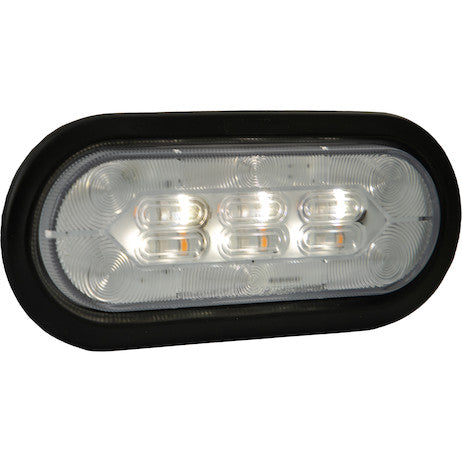 Load image into Gallery viewer, 6 Inch Combination LED Stop/Turn/Tail, Backup, and Strobe Light, 24 LEDs
