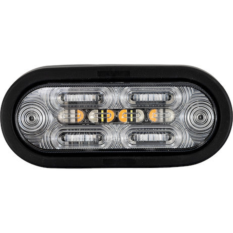 Load image into Gallery viewer, 6 Inch Combination LED Stop/Turn/Tail, Backup, and Amber/Green Strobe Light with 22 LEDs
