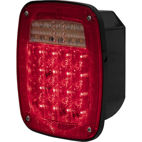 Load image into Gallery viewer, Passenger Side 5.75 Inch Red Stop/Turn/Tail Light
