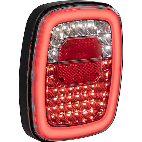 Load image into Gallery viewer, Low Profile Combination Rear Light with Strobe
