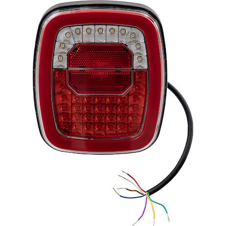Load image into Gallery viewer, Low Profile Combination Rear Light with Strobe

