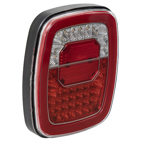 Low Profile Combination Rear Light with Strobe