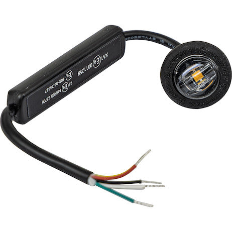 Load image into Gallery viewer, 3/4-Inch Class 2 Combination Marker Strobe - Red Marker/Amber Strobe

