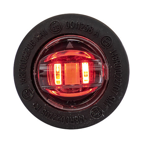 3/4-Inch Class 2 Combination Marker Strobe - Red Marker/Amber Strobe