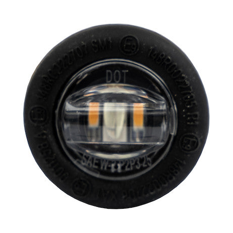 3/4-Inch Class 2 Combination Marker Strobe - Amber Marker/Green Strobe