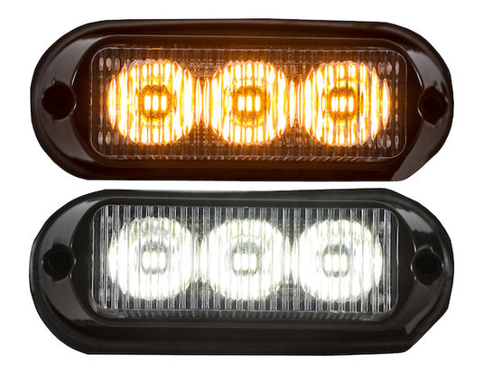 4 Inch Amber LED Strobe Light