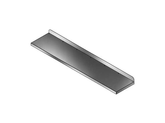 Aluminum Workbench Top Kit, 72"L x 15"D x 1-3/4"H