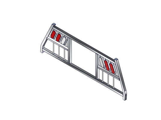 Standard LED Headache Rack (Cab Guard) for 1999+ Chevrolet Silverado / GMC Sierra