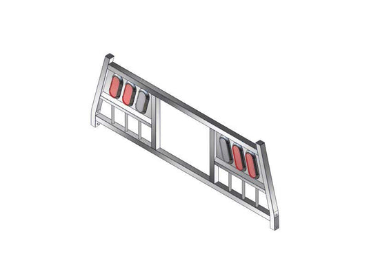 Standard LED Headache Rack (Cab Guard) for 2015-2022 Chevrolet Colorado / GMC Canyon & 2019-2025 Ford Ranger