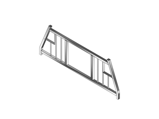 Light Mount Headache Rack (Cab Guard) for 2004-2026 Ford F-150 & 2016-2023 Nissan Titan