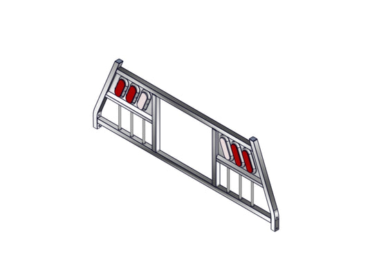 Standard LED Headache Rack (Cab Guard) for 2004-2025 Ford F-150 & 2016-2023 Nissan Titan