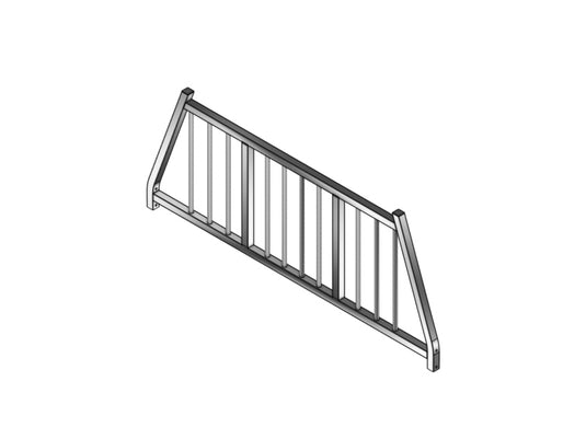 Full Bar Headache Rack (Cab Guard) for 1999-2026 Ford Super Duty
