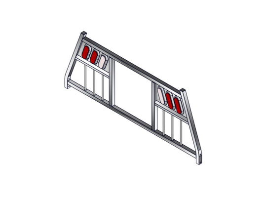 Standard LED Headache Rack (Cab Guard) for 1999-2025 Ford Super Duty