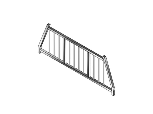 Full Bar Headache Rack for 2022-2025 Toyota Tundra, 2002-2026 Ram 1500/2500/3500 & 2020-2026 Silverado/Sierra 2500/3500