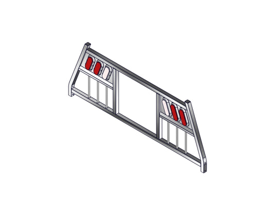 Standard LED Headache Rack for 2002-2025 Ram 1500/2500/3500 & 2020-2025 Chevrolet Silverado / GMC Sierra 2500/3500