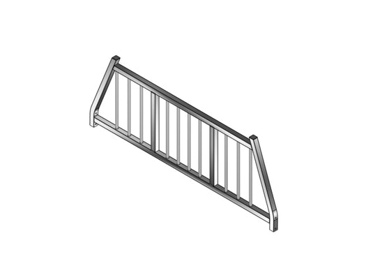Full Bar Headache Rack (Cab Guard) for 2007-2021 Toyota Tundra