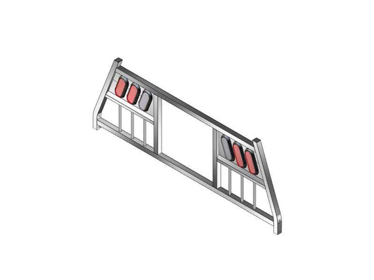 Standard LED Headache Rack (Cab Guard) for 2007-2021 Toyota Tundra