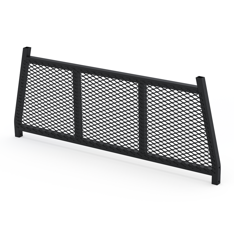Load image into Gallery viewer, Full Mesh Headache Rack (Cab Guard) for 2005-2025 Toyota Tacoma &amp; 2004-2012 Chevrolet Colorado / GMC Canyon, Ram Dakota - Black Powder Coat
