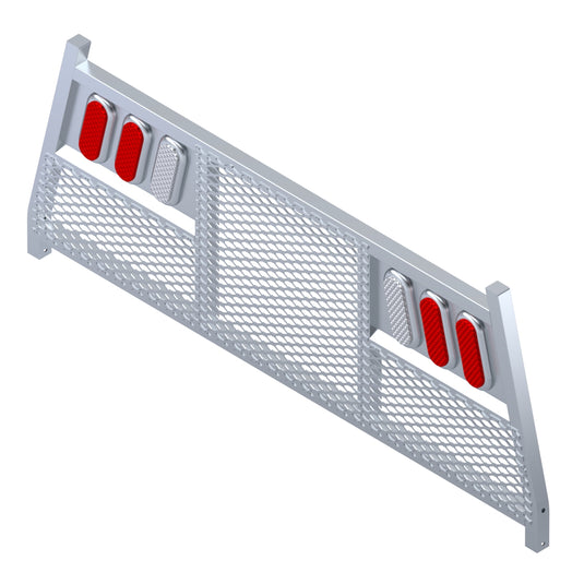 Full Mesh LED Headache Rack (Cab Guard) for 2005-2025 Toyota Tacoma & 2004-2012 Chevrolet Colorado / GMC Canyon