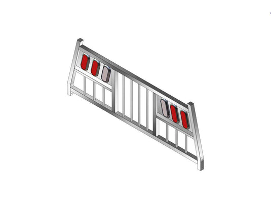 Full Bar LED Headache Rack (Cab Guard) for 2005-2025 Nissan Frontier