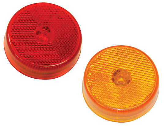 2.5 Inch Red Marker Clearance Light with Reflex With 4 LED