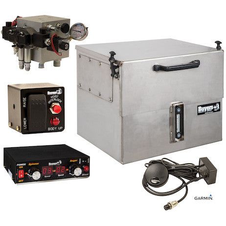 Load image into Gallery viewer, 15 Gallon Central Hydraulic System - 4 Function, Electric On/Off, Compact Reservoir, with GPS
