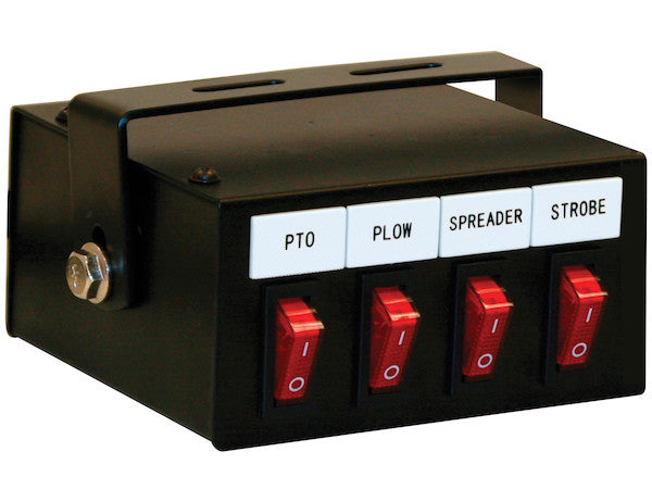 Load image into Gallery viewer, 6 Function Backlit Pre-Wired Switch Box Fused With Relay And Circuit Breaker
