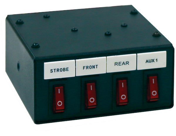 Load image into Gallery viewer, 4 Function Backlit Pre-Wired Switch Box Fused With Relay And Circuit Breaker
