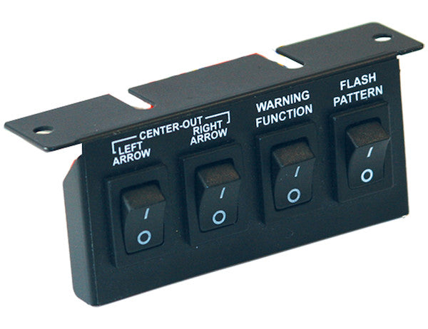 Load image into Gallery viewer, Black 4-Switch Panel 3-On/Off 1-Momentary

