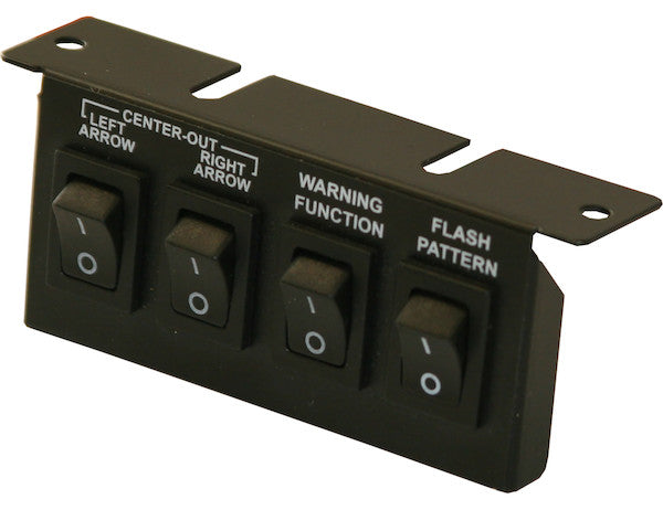 Load image into Gallery viewer, Black 4-Switch Panel 3-On/Off 1-Momentary
