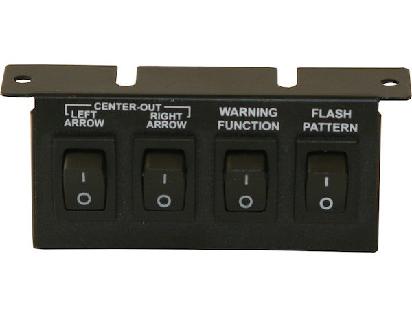 Load image into Gallery viewer, Black 4-Switch Panel 3-On/Off 1-Momentary
