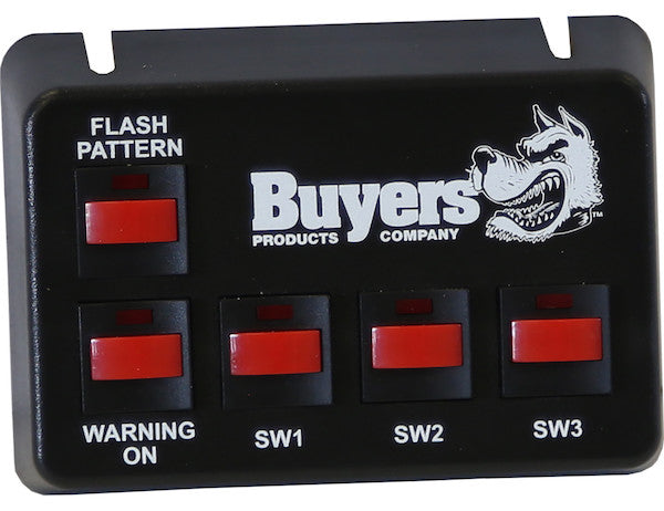 Load image into Gallery viewer, Black Pre-Wired Switch Panel 4-On/Off 1-Momentary
