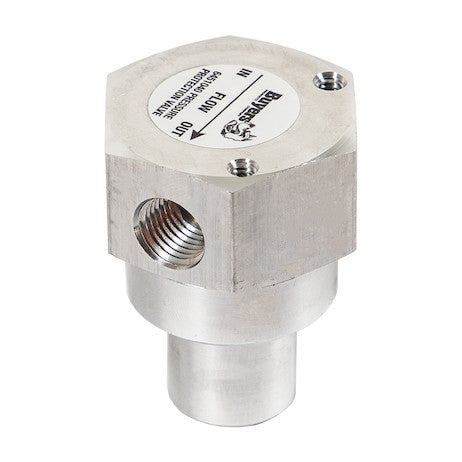 Pressure Protection Valve, Aluminum Construction, Compares to APSCO® PP-470