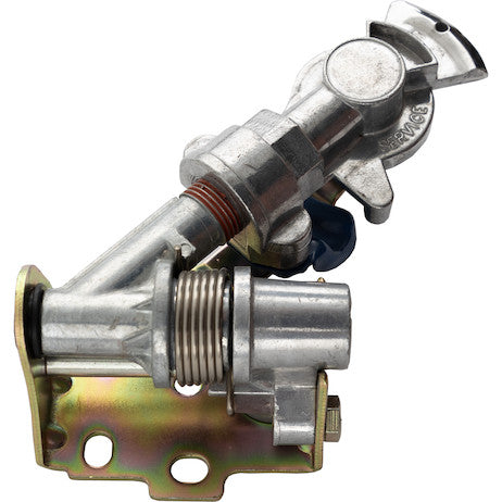 Load image into Gallery viewer, Gladhand Blue / Service Connection - 45 Degree Spring Loaded Swing Away
