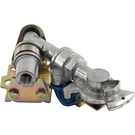 Load image into Gallery viewer, Gladhand Blue / Service Connection - 45 Degree Spring Loaded Swing Away
