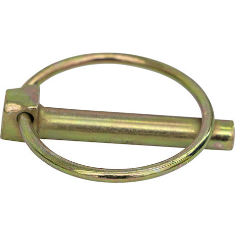 Load image into Gallery viewer, Yellow Zinc Plated Linch Pin - 5/16 Diameter x 1-3/4 Inch Long with Ring
