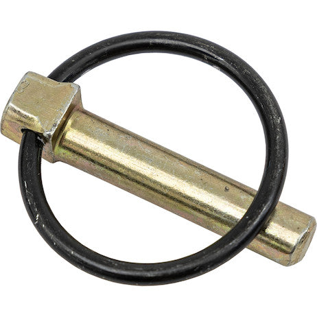 Load image into Gallery viewer, Yellow Zinc Plated Linch Pin - 7/16 Diameter x 1-31/32 Inch Long with Ring
