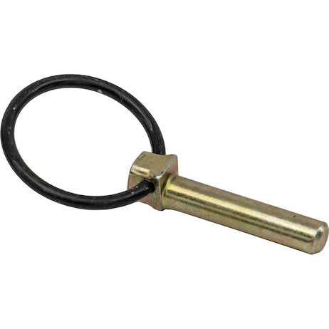 Load image into Gallery viewer, Yellow Zinc Plated Linch Pin - 7/16 Diameter x 1-31/32 Inch Long with Ring
