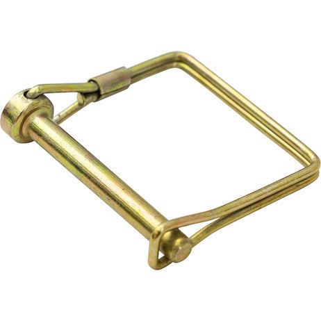 Load image into Gallery viewer, Yellow Zinc Plated Snapper Pin - 1/4 Diameter x 1-13/16 Inch Usable with Handle
