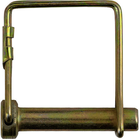 Yellow Zinc Plated Snapper Pin - 3/8 Diameter x 1-17/32 Inch Usable with Handle