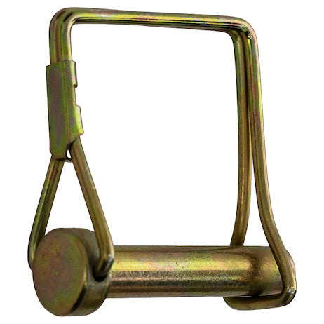 Load image into Gallery viewer, Yellow Zinc Plated Snapper Pin - 3/8 Diameter x 1-17/32 Inch Usable with Handle
