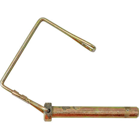 Load image into Gallery viewer, Yellow Zinc Plated Snapper Pin - 3/8 Diameter x 2-11/32 Inch Usable with Handle
